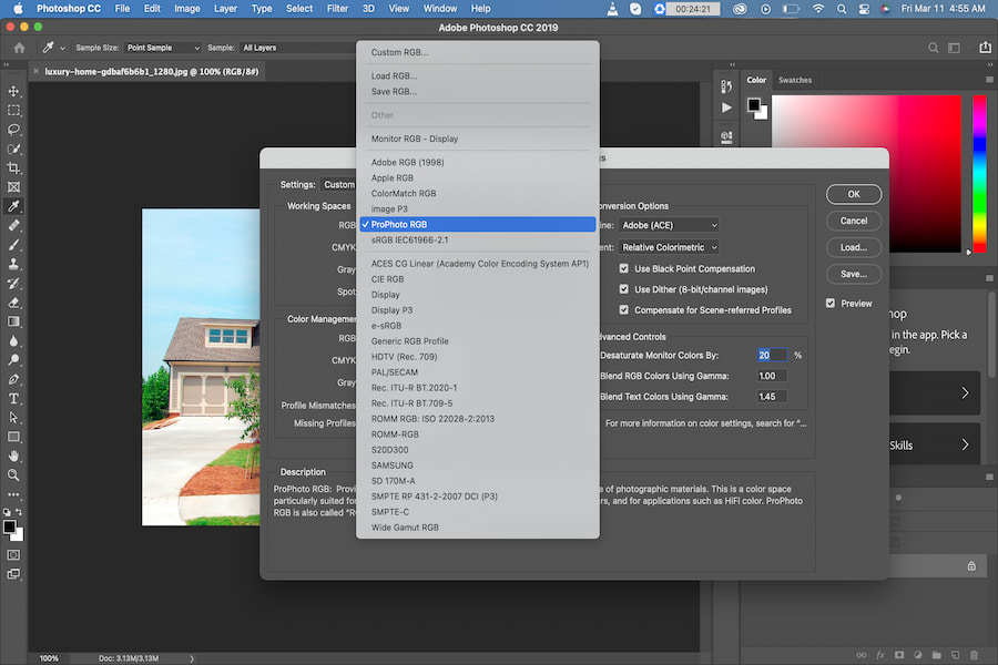 ProPhoto RGB Color Space