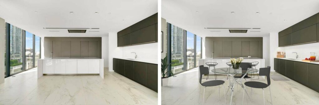 Before & After Virtual Staging