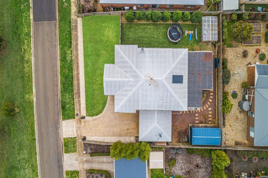 Before aerial photo editing