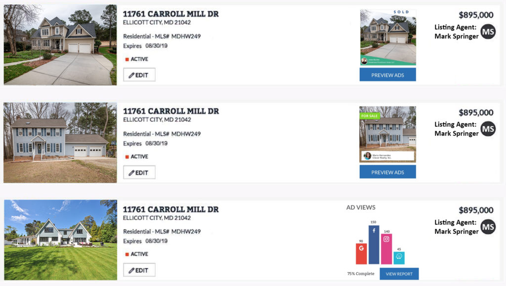 MLS listing image sizes